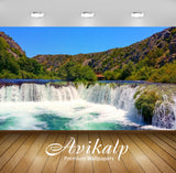 Avikalp Exclusive Awi2358 Zrmanja river Waterfall on near Muskovici Croatia Full HD Wallpapers for L