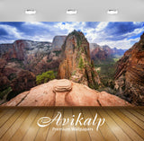 Avikalp Exclusive Awi2367 Angels Landing Known As Temple Of Aeolus Zion National Park Utah Full HD W