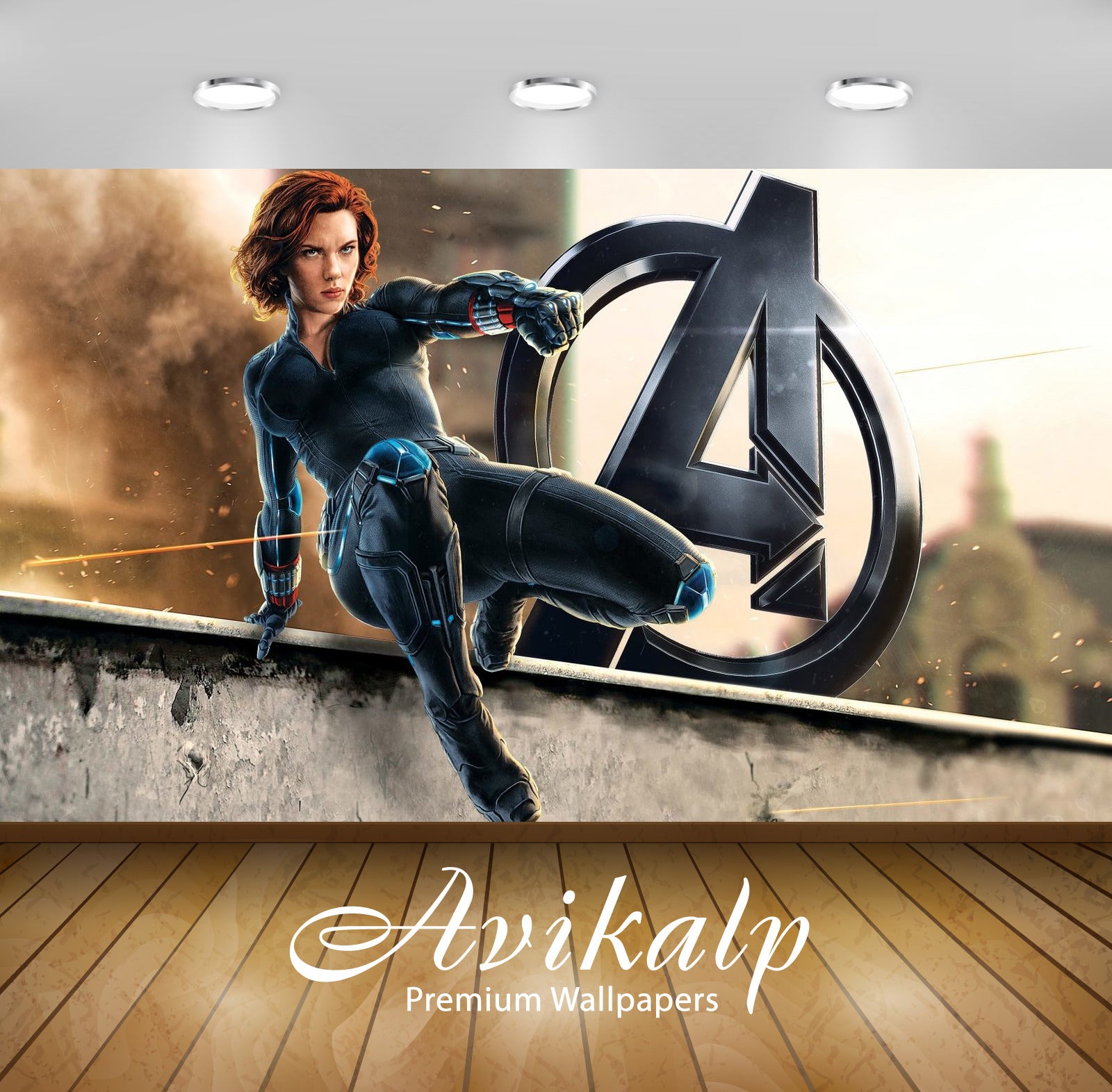 Avikalp Exclusive Awi2402 Avengers Age Of Ultron Marvel Black Widow Scarlett Johansson Full HD Wallp
