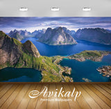 Avikalp Exclusive Awi2435 Beautiful View Of The Height Lofoten Islands Norway Landscape Full HD Wall
