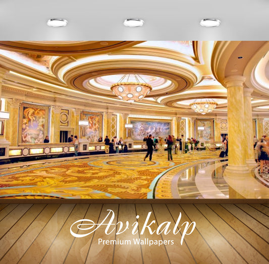 Avikalp Exclusive Awi2469 Caesars Palace Hotel Las Vegas Luxury Hotel Overlooking The Indoor Full HD