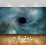 Avikalp Exclusive Awi2523 Cosmic Black Hole Full HD Wallpapers for Living room, Hall, Kids Room, Kit