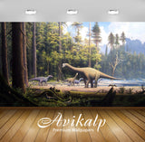 Avikalp Exclusive Awi2555 Dinosaurs Animals Of Past Full HD Wallpapers for Living room, Hall, Kids R