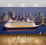 Avikalp Exclusive Awi2561 Disney Fantasy Arriving In New York Full HD Wallpapers for Living room, Ha