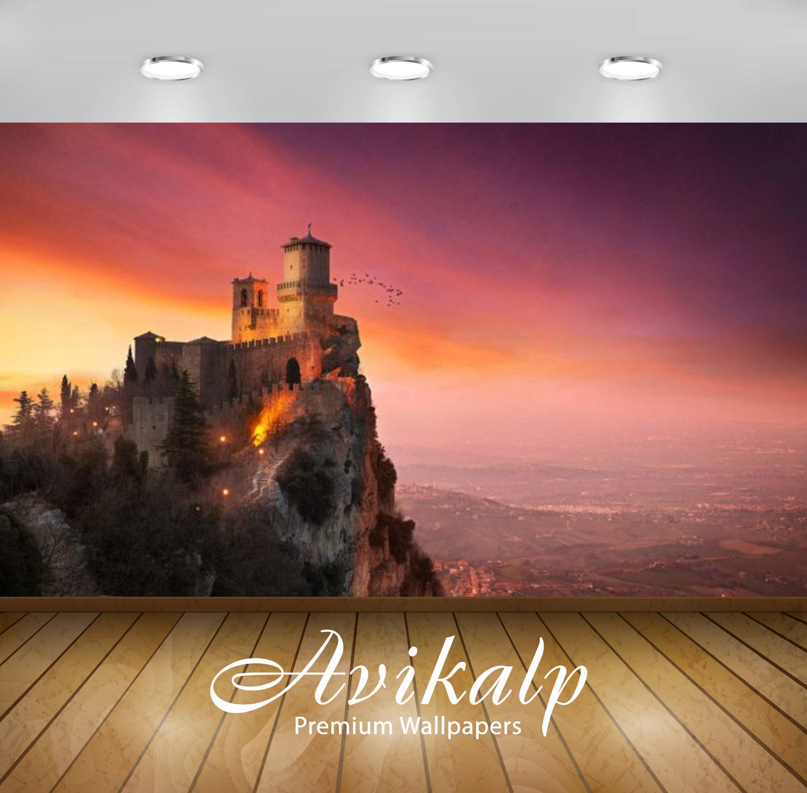 Avikalp Exclusive Awi2638 Fortress Guaita Is One Of Three Peaks Overlooking The City Of San Marino F