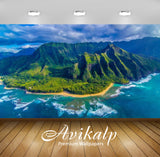 Avikalp Exclusive Awi2705 Hawaii Nature Scenery Full HD Wallpapers for Living room, Hall, Kids Room,