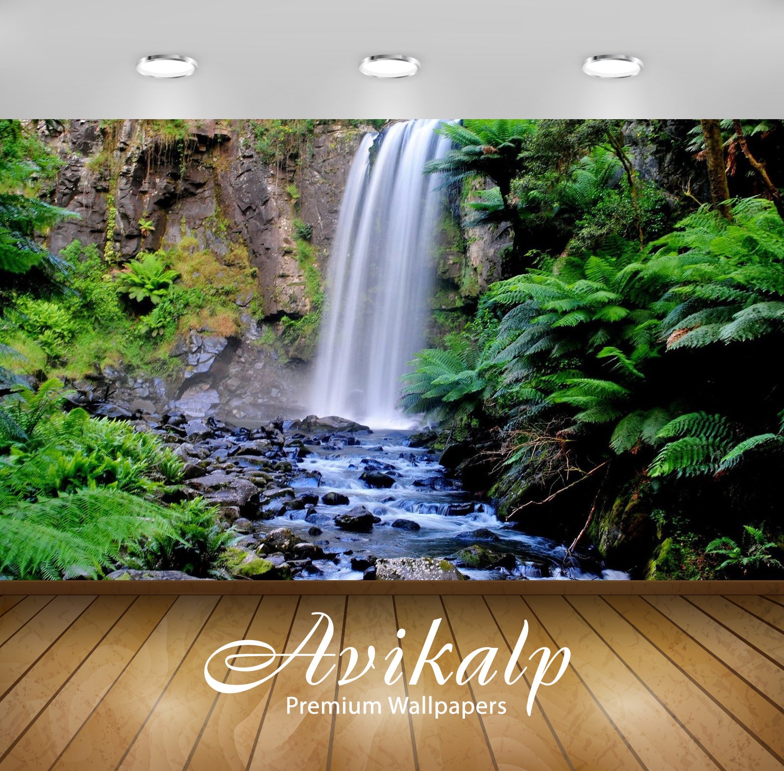 Avikalp Exclusive Awi2718 Hopetoun Falls Waterfall On The River Air In The Region Of Otwis Victoria