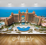 Avikalp Exclusive Awi2722 Hotel And Resort Atlantis The Island Palm Full HD Wallpapers for Living ro