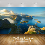 Avikalp Exclusive Awi2799 Lofoten Islands Norway Panorama Of Reinebringen One Of The Highest Mountai