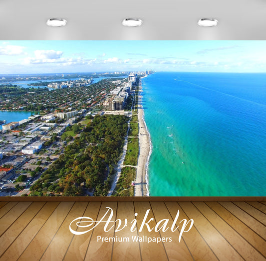 Avikalp Exclusive Awi2824 Miami Beach Florida Northshore Open Space Park Beaches And City Park From