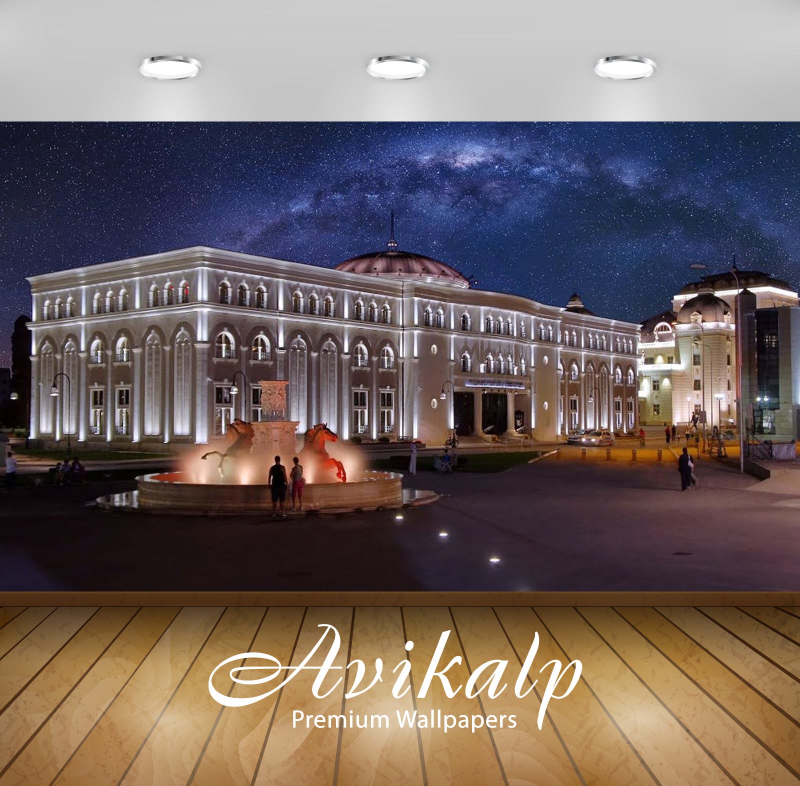 Avikalp Exclusive Awi2841 Museum Of The Macedonian Struggle City Skopje Macedonia Full HD Wallpapers