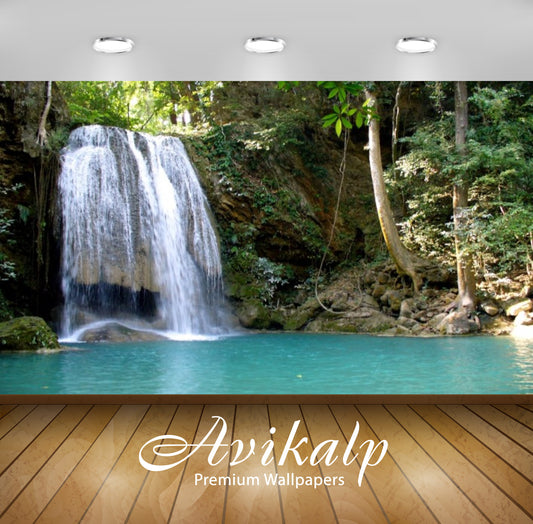 Avikalp Exclusive Awi2844 National Park Kanchanaburi Thailand Waterfall Full HD Wallpapers for Livin