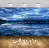 Avikalp Exclusive Awi2926 Pyramid Lake In Alberta Canada Jasper National Park Mountains Lake Clouds