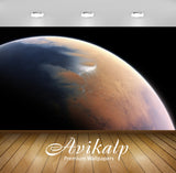 Avikalp Exclusive Awi2942 Red Planet Mars Full HD Wallpapers for Living room, Hall, Kids Room, Kitch