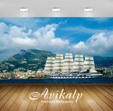 Avikalp Exclusive Awi2962 Royal Clipper Full HD Wallpapers for Living room, Hall, Kids Room, Kitchen