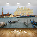 Avikalp Exclusive Awi2963 Royal Clipper Venice Full HD Wallpapers for Living room, Hall, Kids Room,