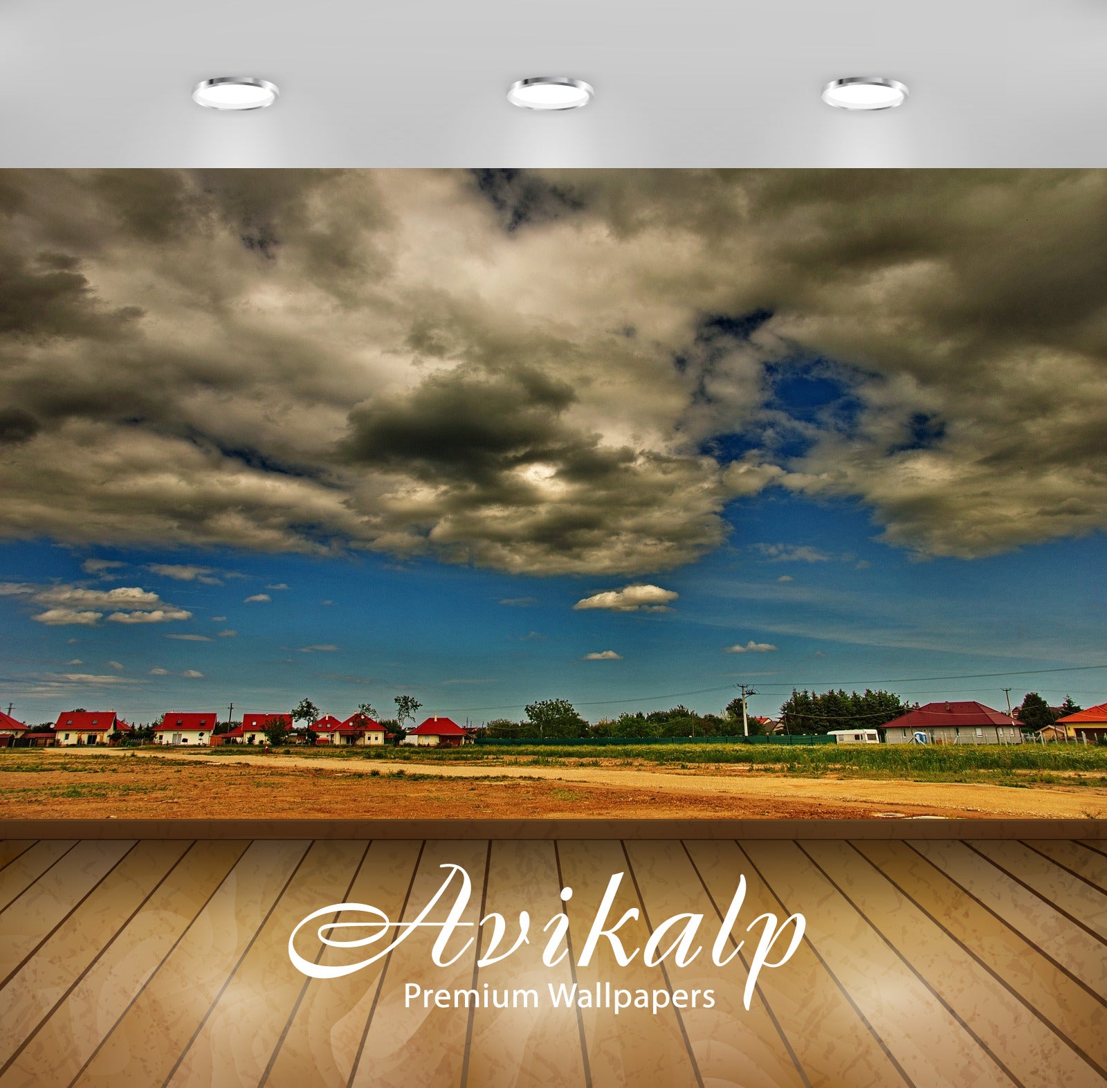 Avikalp Exclusive Premium sky HD Wallpapers for Living room, Hall, Kids Room, Kitchen, TV Background