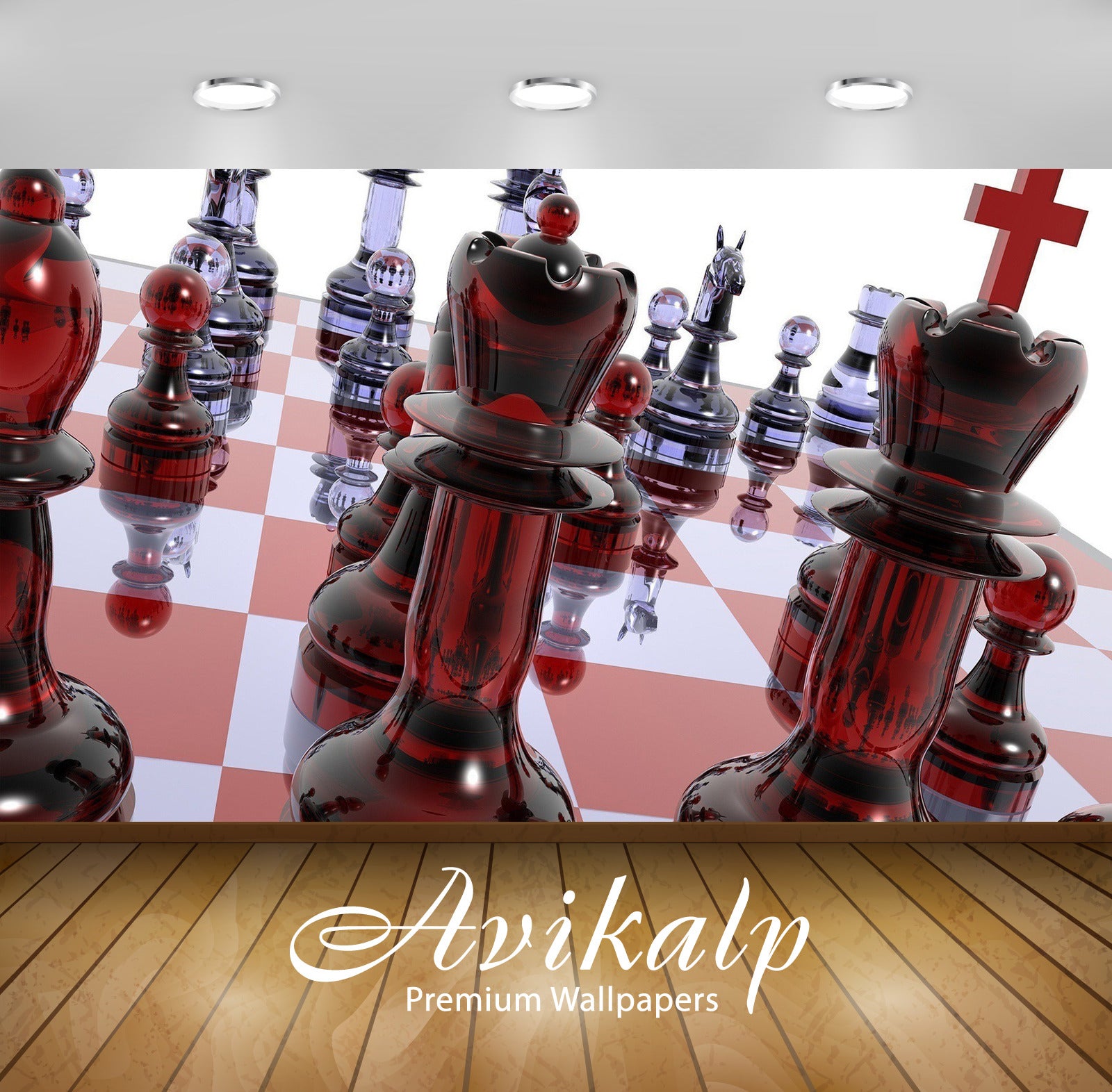Chess Board 3D Desktop HD Wallpapers