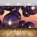 Avikalp Exclusive Awi3968 Spheres Reflecting Each Other Full HD Wallpapers for Living room, Hall, Ki