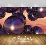 Avikalp Exclusive Awi3968 Spheres Reflecting Each Other Full HD Wallpapers for Living room, Hall, Ki