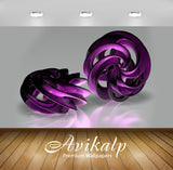 Avikalp Exclusive Awi3977 Spirals Full HD Wallpapers for Living room, Hall, Kids Room, Kitchen, TV B