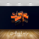 Avikalp Exclusive Awi3983 Star Shape Full HD Wallpapers for Living room, Hall, Kids Room, Kitchen, T