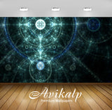 Avikalp Exclusive Awi4093 Bright Orbs Full HD Wallpapers for Living room, Hall, Kids Room, Kitchen,
