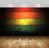 Avikalp Exclusive Awi4199 Colorful Stripes On The Wall Full HD Wallpapers for Living room, Hall, Kid