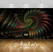 Avikalp Exclusive Awi4406 Fractal Spirals Full HD Wallpapers for Living room, Hall, Kids Room, Kitch
