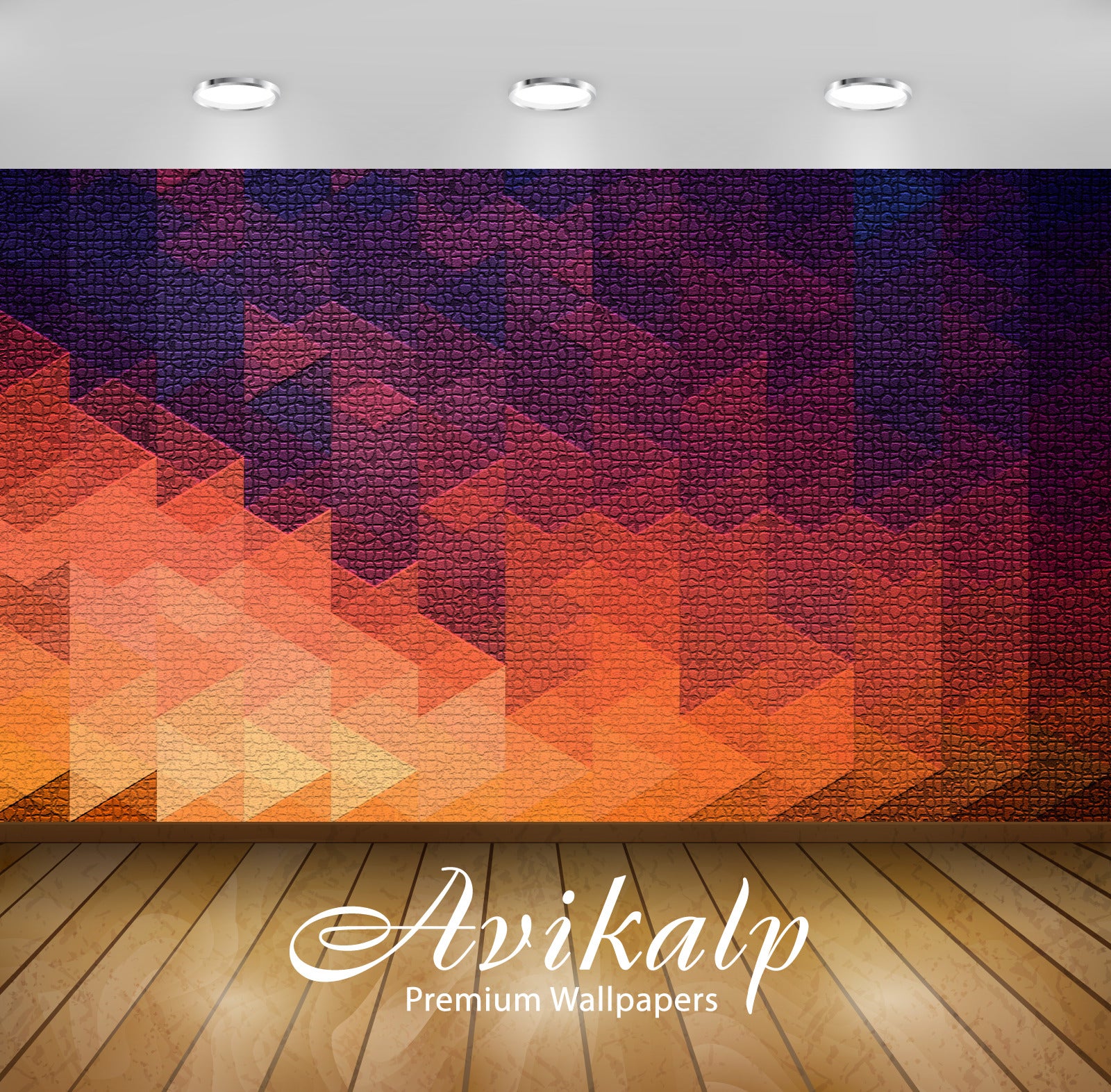 Avikalp Exclusive Awi4518 Mosaic Full HD Wallpapers for Living room, Hall, Kids Room, Kitchen, TV Ba