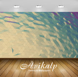 Avikalp Exclusive Awi4519 Mosaic Full HD Wallpapers for Living room, Hall, Kids Room, Kitchen, TV Ba
