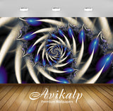 Avikalp Exclusive Awi4620 Spiral Full HD Wallpapers for Living room, Hall, Kids Room, Kitchen, TV Ba