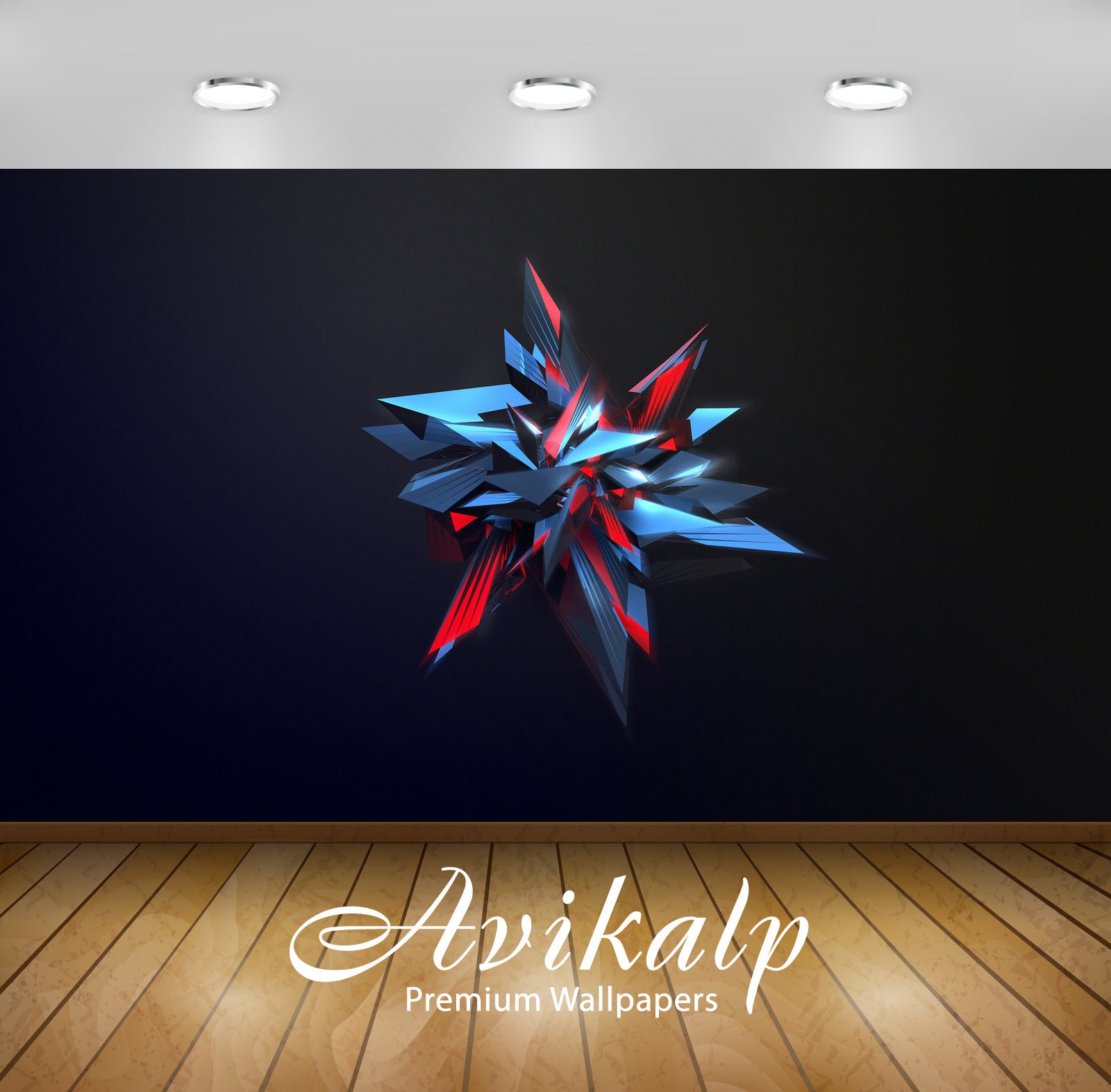 Avikalp Exclusive Awi4638 Star Full HD Wallpapers for Living room, Hall, Kids Room, Kitchen, TV Back