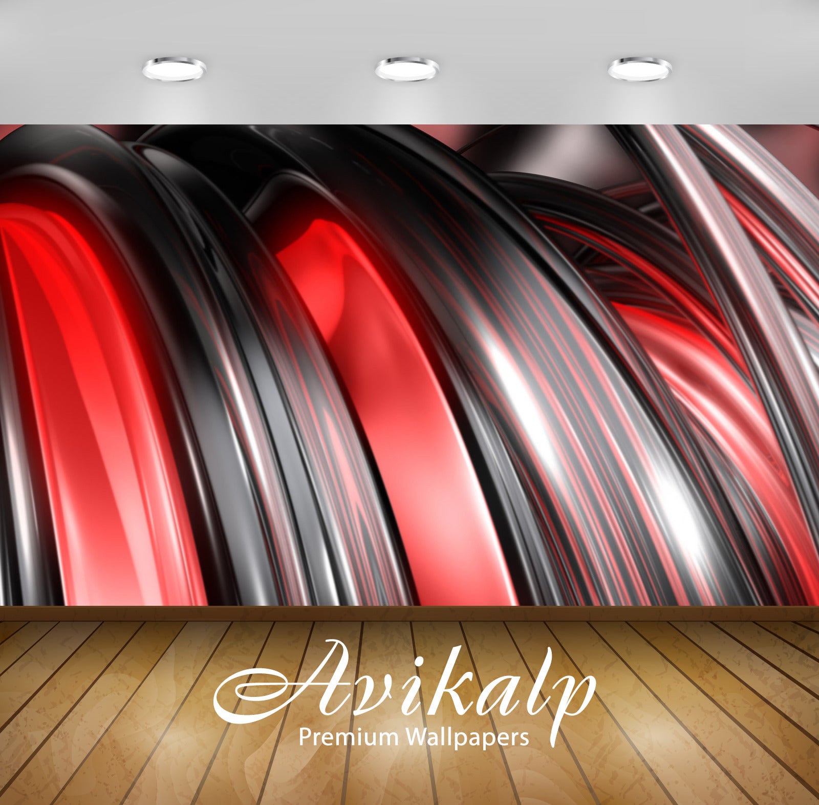 Avikalp Exclusive Awi4680 Wires Full HD Wallpapers for Living room, Hall, Kids Room, Kitchen, TV Bac