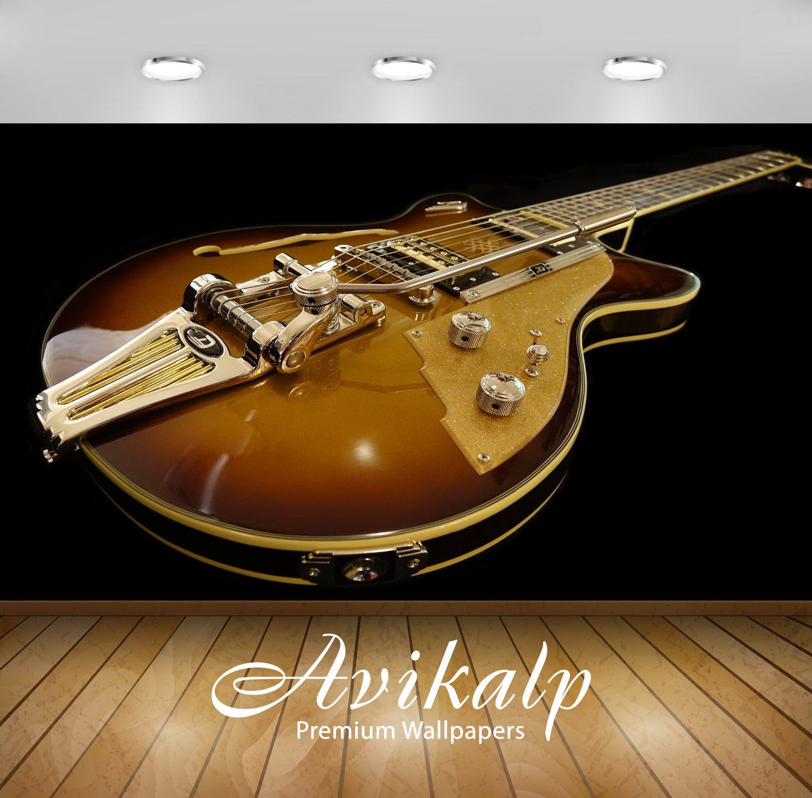 Avikalp Exclusive Awi4699 E Guitar Music Instrument Song Full HD Wallpapers for Living room, Hall, K