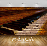 Avikalp Exclusive Awi4728 Piano Music Instrument Song Full HD Wallpapers for Living room, Hall, Kids