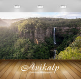 Avikalp Exclusive Awi5223 Belmore Falls Nature Full HD Wallpapers for Living room, Hall, Kids Room,