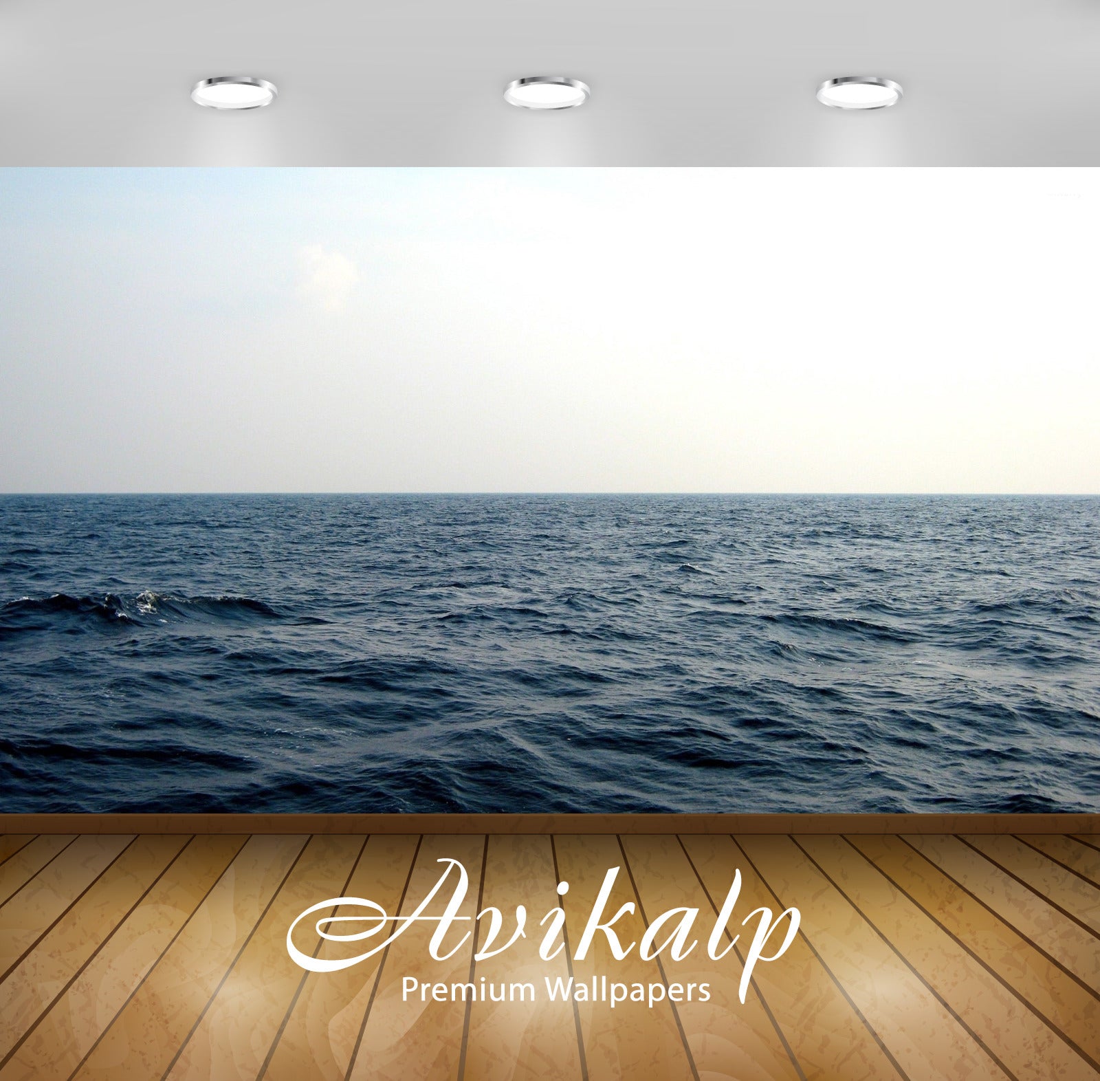 Avikalp Exclusive Awi5861 Ocean Water Nature Full HD Wallpapers for Living room, Hall, Kids Room, Ki