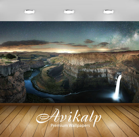 Avikalp Exclusive Awi5880 Palouse Falls And Colorado River Washington Nature Full HD Wallpapers for
