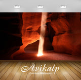 Avikalp Exclusive Awi5961 Ray Of Sun Through The Canyon Nature Full HD Wallpapers for Living room, H