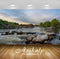 Avikalp Exclusive Awi6106 Rocky River Nature Full HD Wallpapers for Living room, Hall, Kids Room, Ki