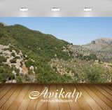 Avikalp Exclusive Awi6168 Serra De Tramuntana Slope Nature Full HD Wallpapers for Living room, Hall,