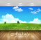 Avikalp Exclusive Awi6615 Trees In The Meadow Nature Full HD Wallpapers for Living room, Hall, Kids