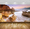 Avikalp Exclusive Awi6651 Water Splashing On The Rocks Nature Full HD Wallpapers for Living room, Ha