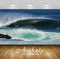 Avikalp Exclusive Awi6677 Wave Splashing On The Rock Nature Full HD Wallpapers for Living room, Hall