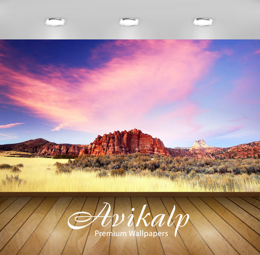 Avikalp Exclusive Awi6772 Zion National Park Nature Full HD Wallpapers for Living room, Hall, Kids R