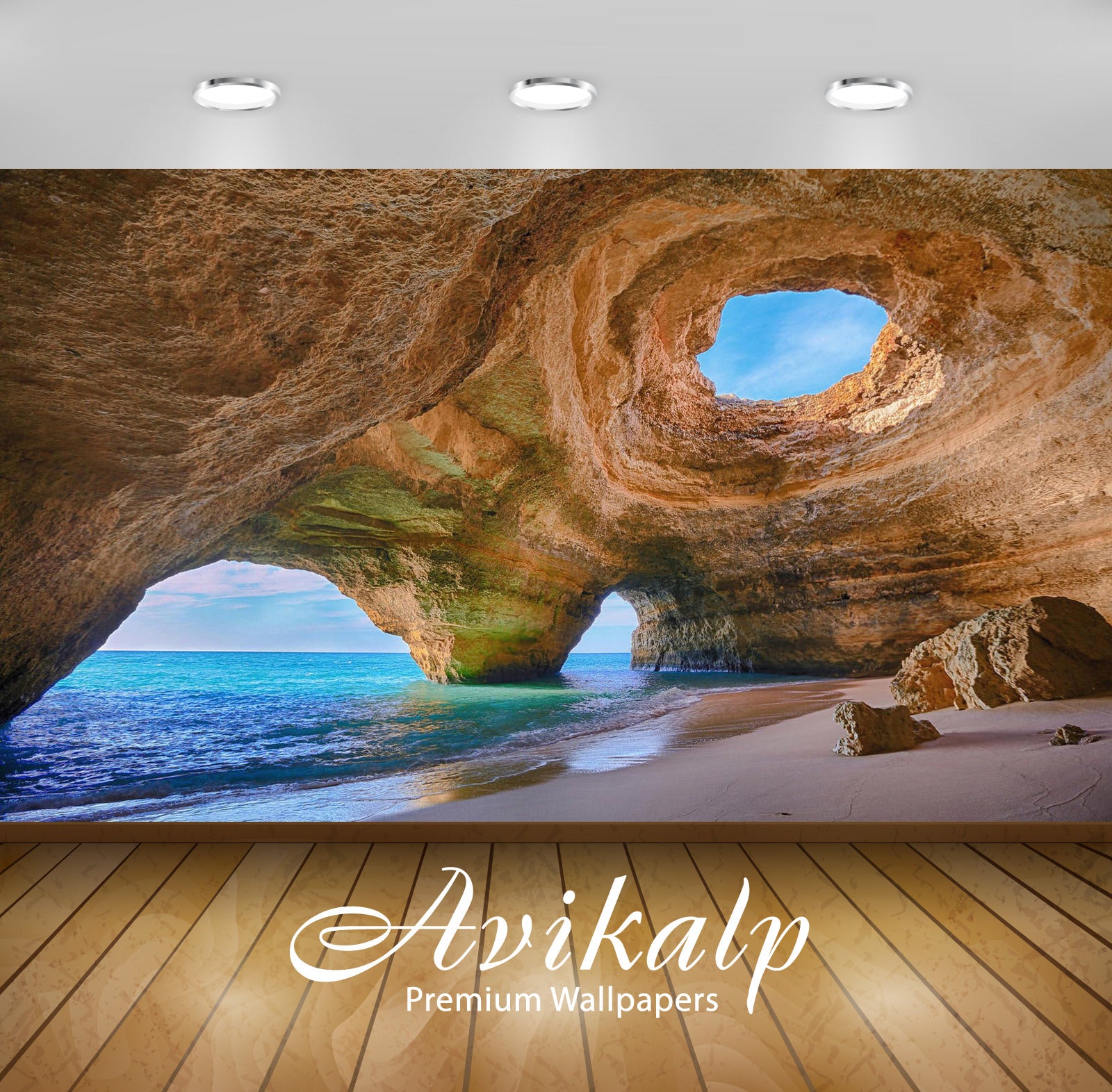 Avikalp Exclusive Awi6778 Algarve Caves Portugal Nature HD Wallpaper