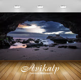 Avikalp Exclusive Awi6780 Amazing Beach Cave Nature HD Wallpaper