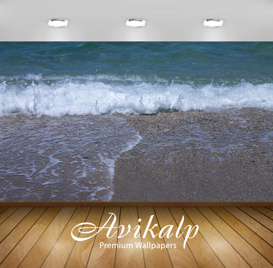 Avikalp Exclusive Awi6872 Breaking Wave Nature HD Wallpaper