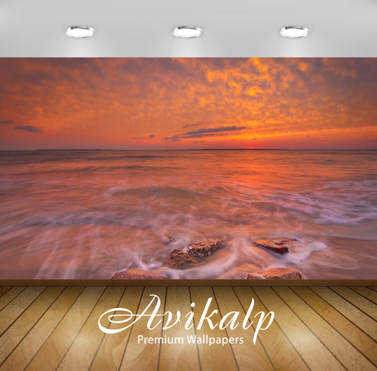 Avikalp Exclusive Awi6874 Breathtaking Sunset Nature HD Wallpaper